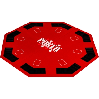 Poker podložka GAMEBOARD skladacia červená