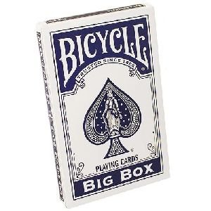 Hracie karty pre kuzelníkov Bicycle Big Box XXL blue