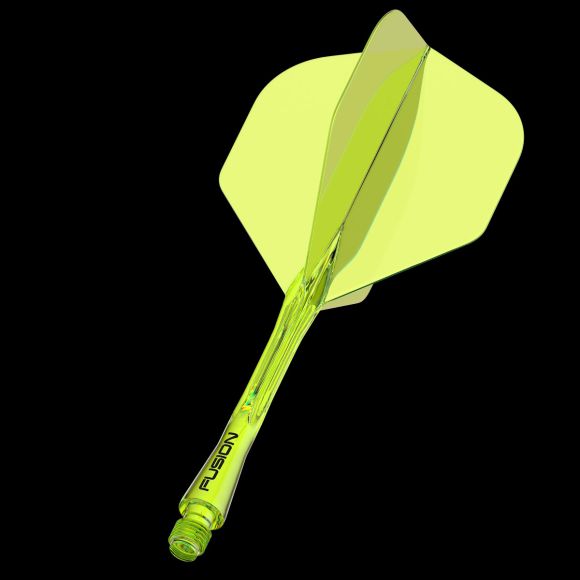 Winmau Fusion Neon žlté, No6 letky a stredné násadky