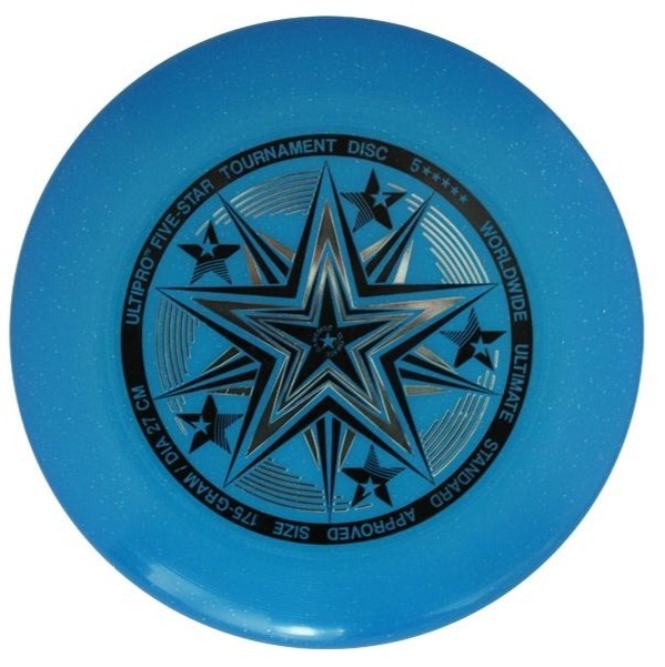 Lietajúci frisbee UltiPro Five Star Modrá Sparkle 175g