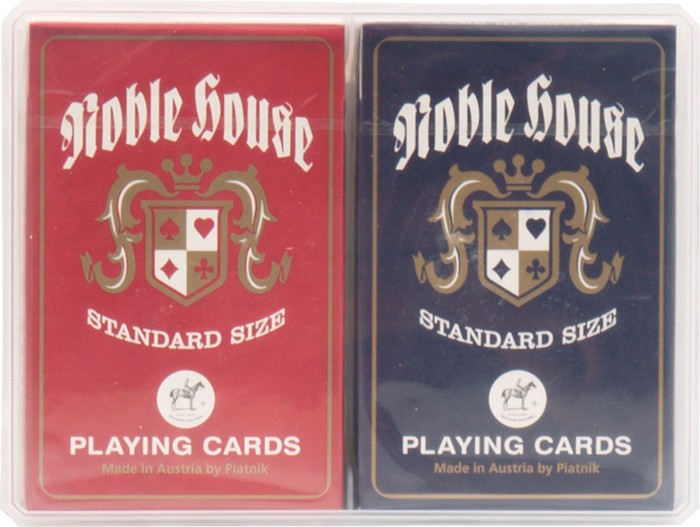 Hracie karty NOBLE HOUSE Piatnik double