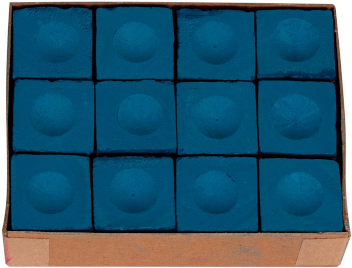 Biliardová krieda na tágo TRIANGLE 12ks Blue