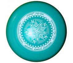 Lietajúci frisbee disk UltiPro Five Star Tyrkysová 175g