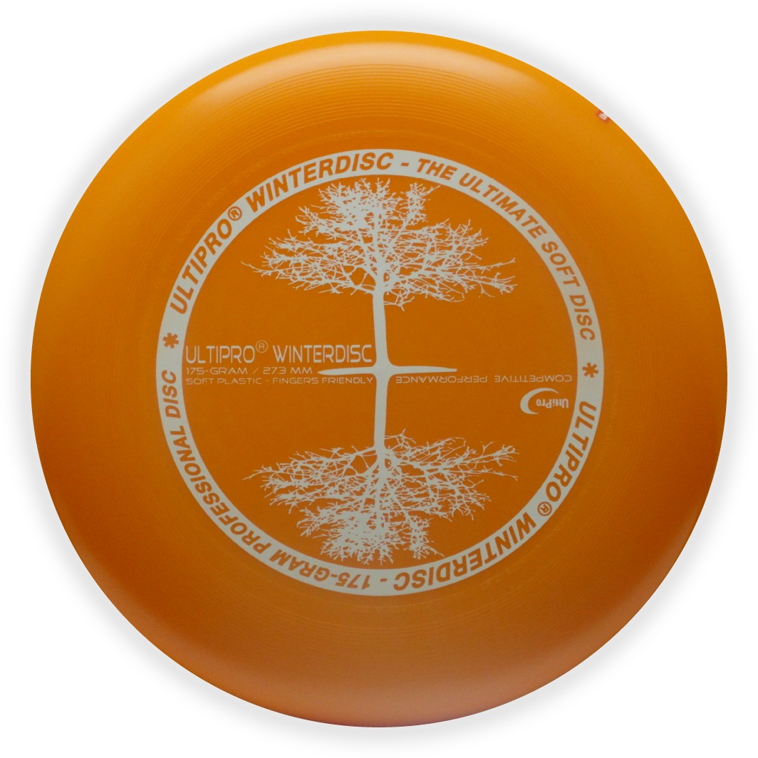 Lietajúci frisbee disk UltiPro Winter Oranžová 175g