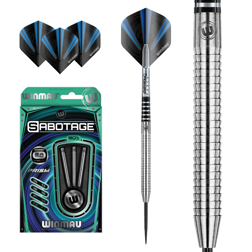 Set šípky Winmau SABOTAGE 90% 24g steel