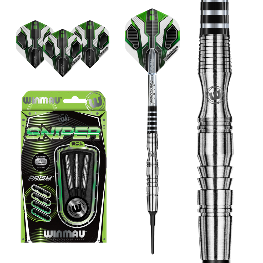 Set šípky Winmau Sniper 90% 20g soft