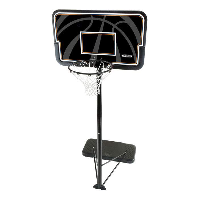 Basketbalový kôš Lifetime Black Omaha 230-305cm