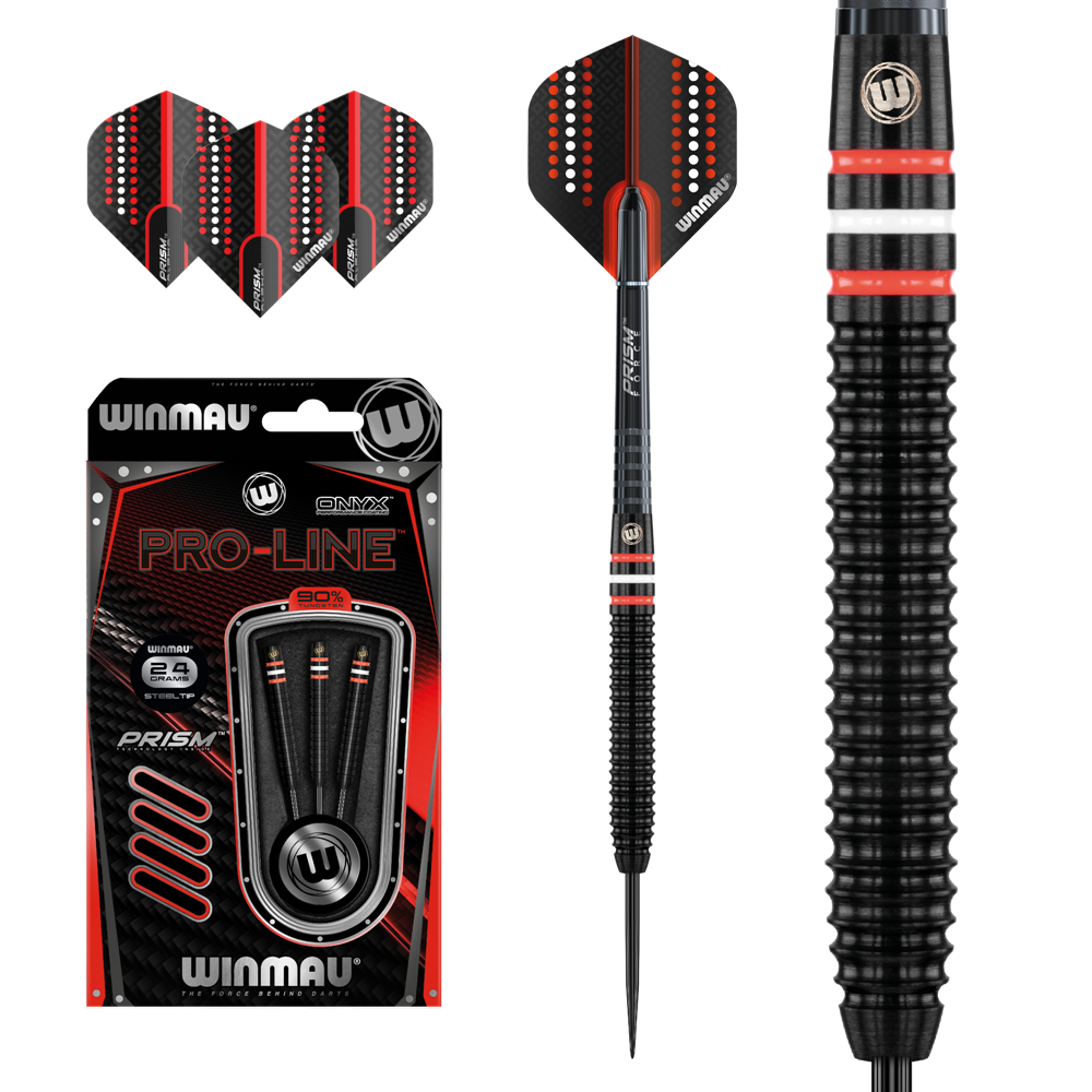 Šípky Winmau steel Pro-Line 90% wolfram 24g