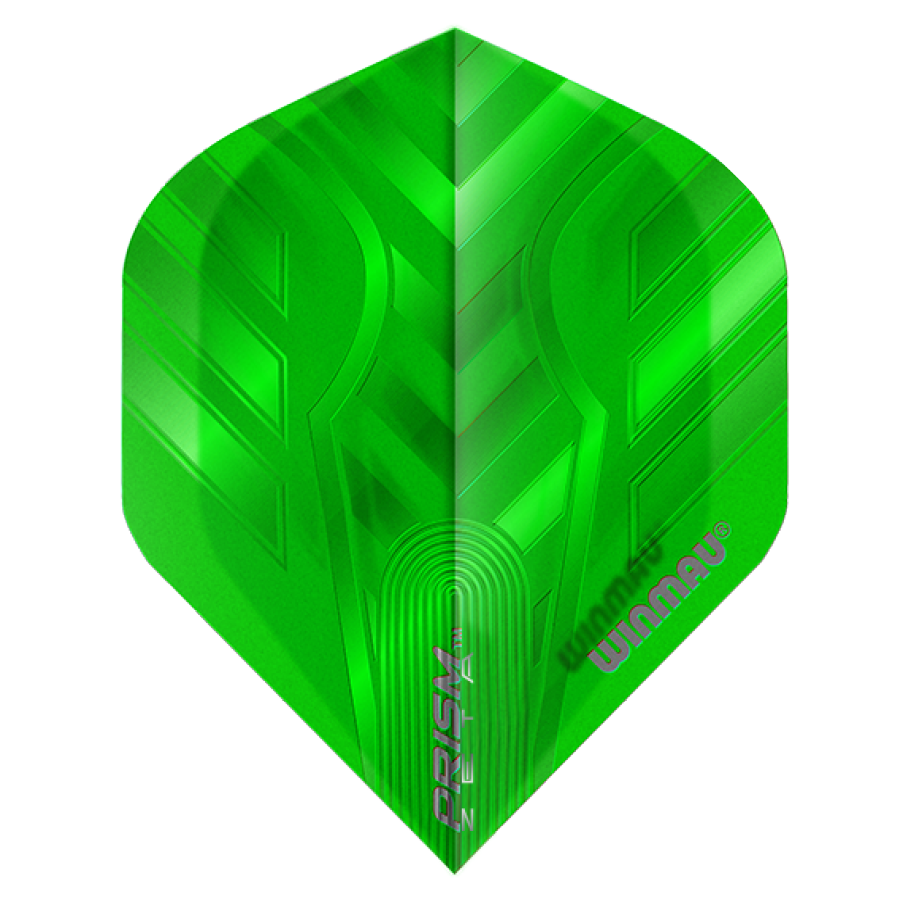 Letky na šípky Winmau Prism ZETA zelené 3 ks