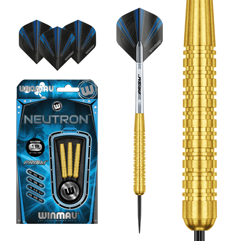 Set šípky Winmau NEUTRON 21g steel Brass