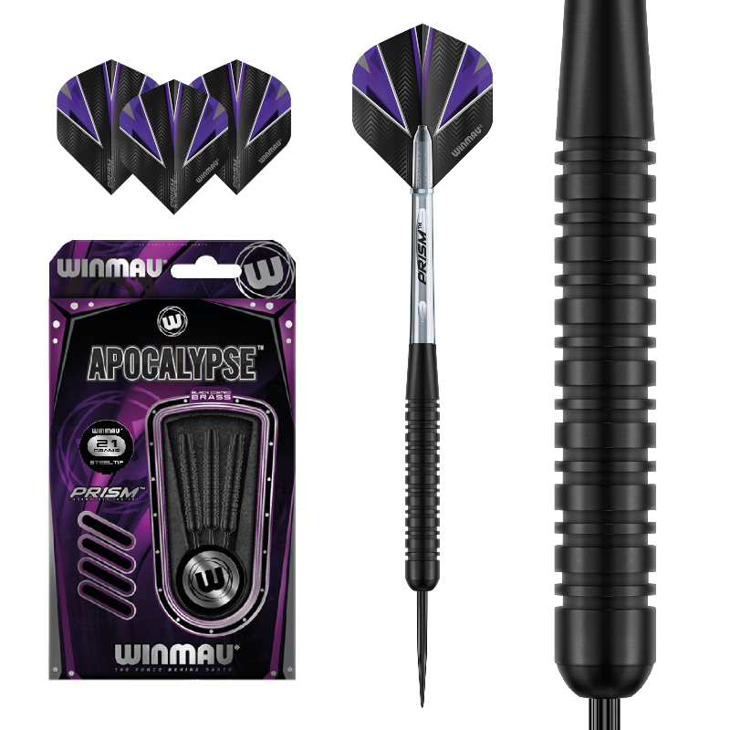 Set šípky Winmau APOCALYPSE 21g steel Brass