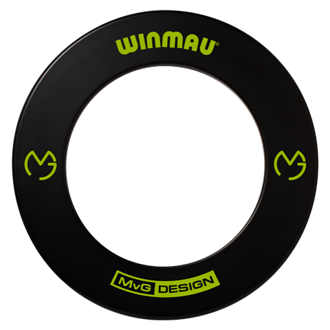 Ochrana terča Winmau MvG design, čierna