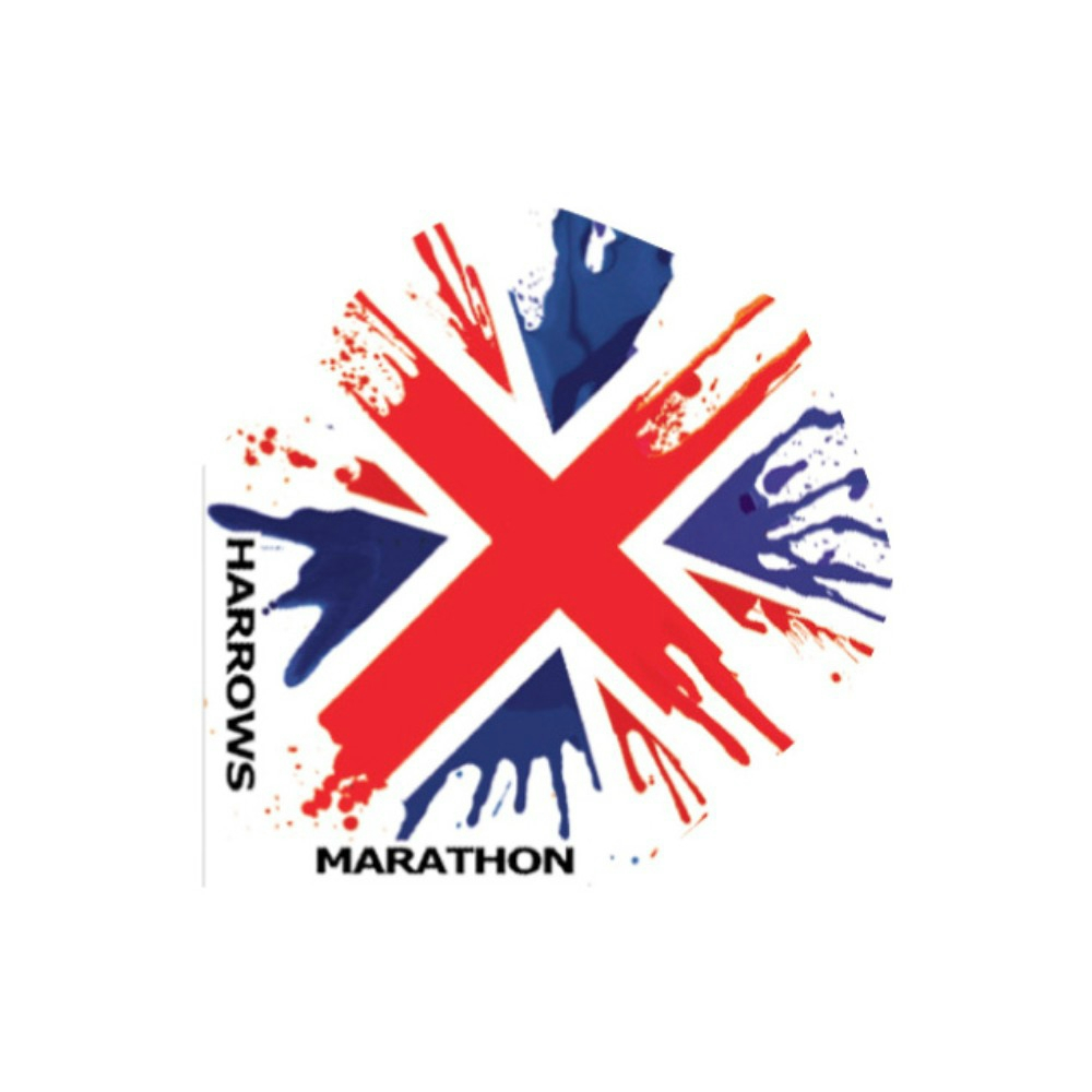 Letky na šípky Harrows Marathon Great Britain