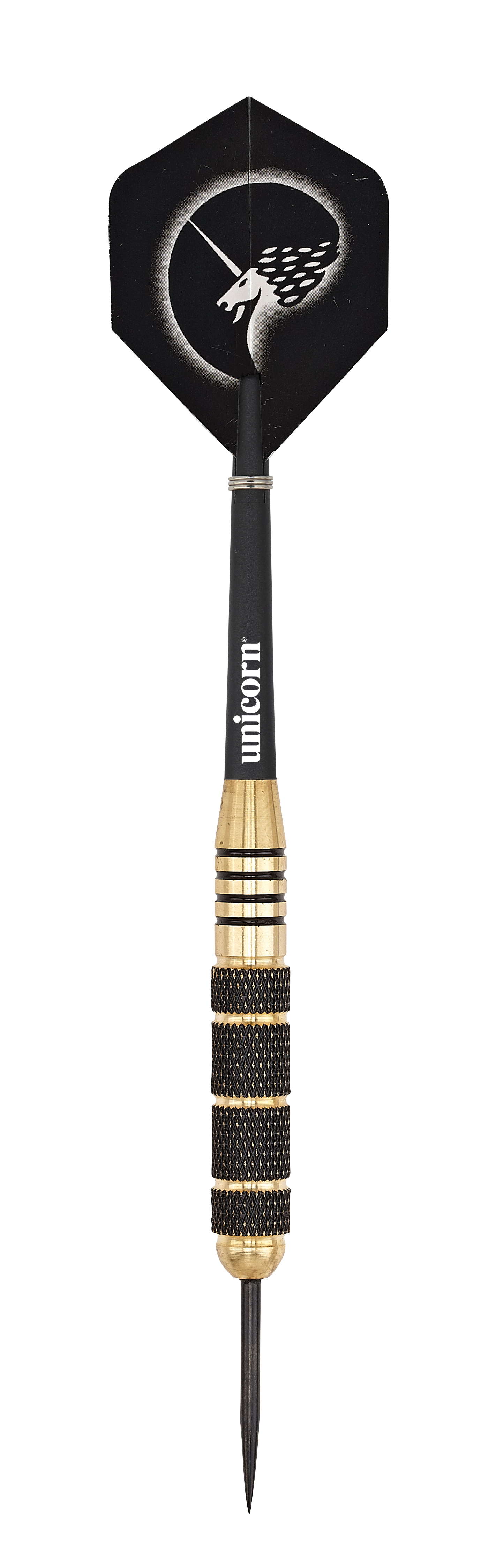 Šípky Unicorn steel CORE PLUS 21g black/gold brass