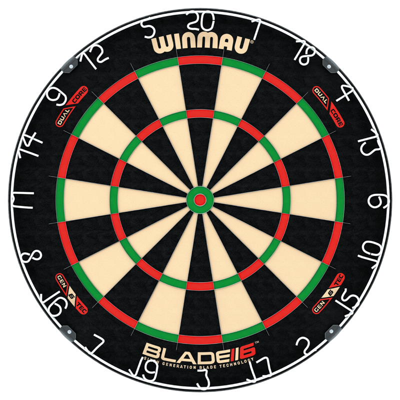 Šípkový terč Winmau BLADE 6 Dual Core