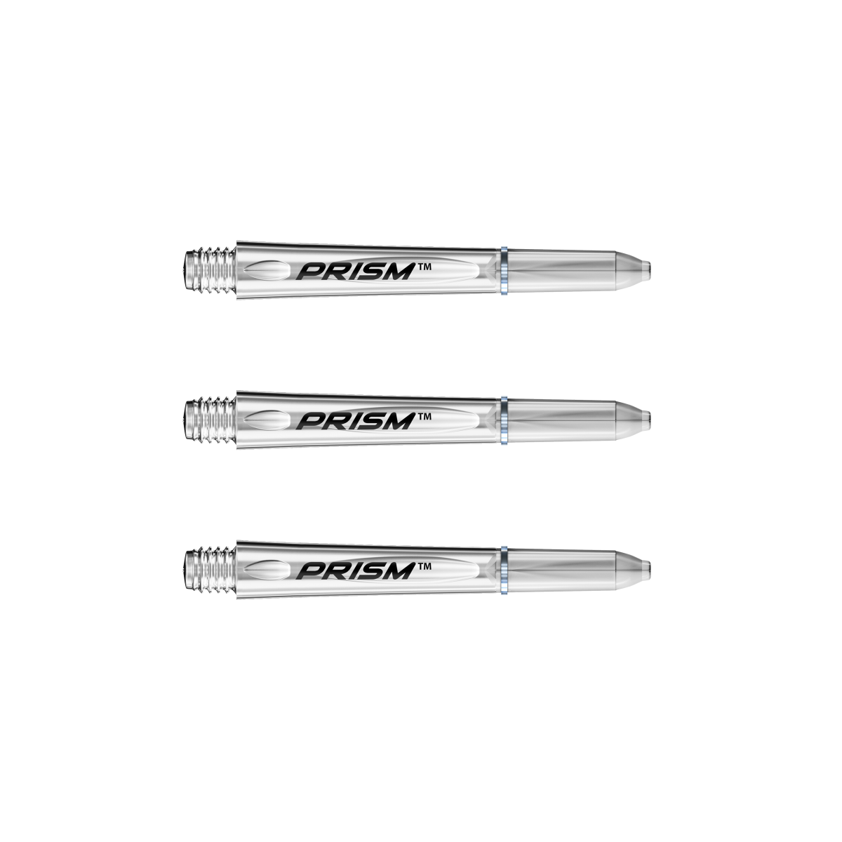 Násadky na šípky Winmau Prism 1.0 Short Clear