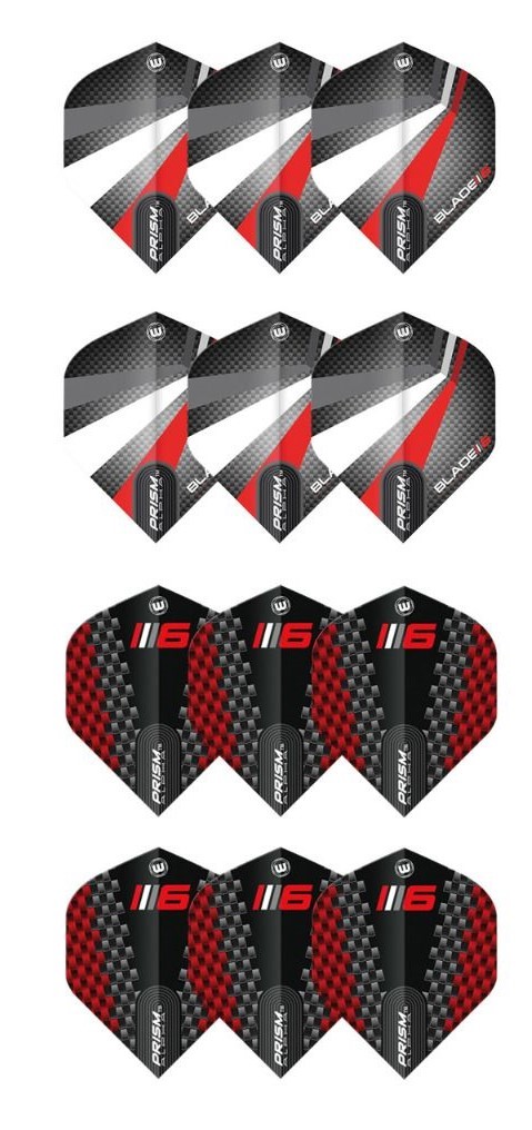 Letky na šípky Winmau Prism Alpha Blade Triple6 