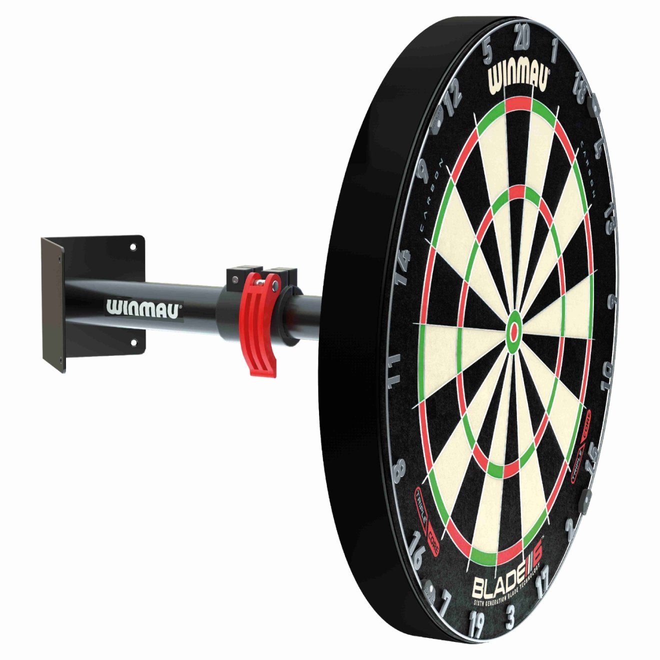 Teleskopický rohový držiak na sisalový terč Winmau Edge Corner Bracket 