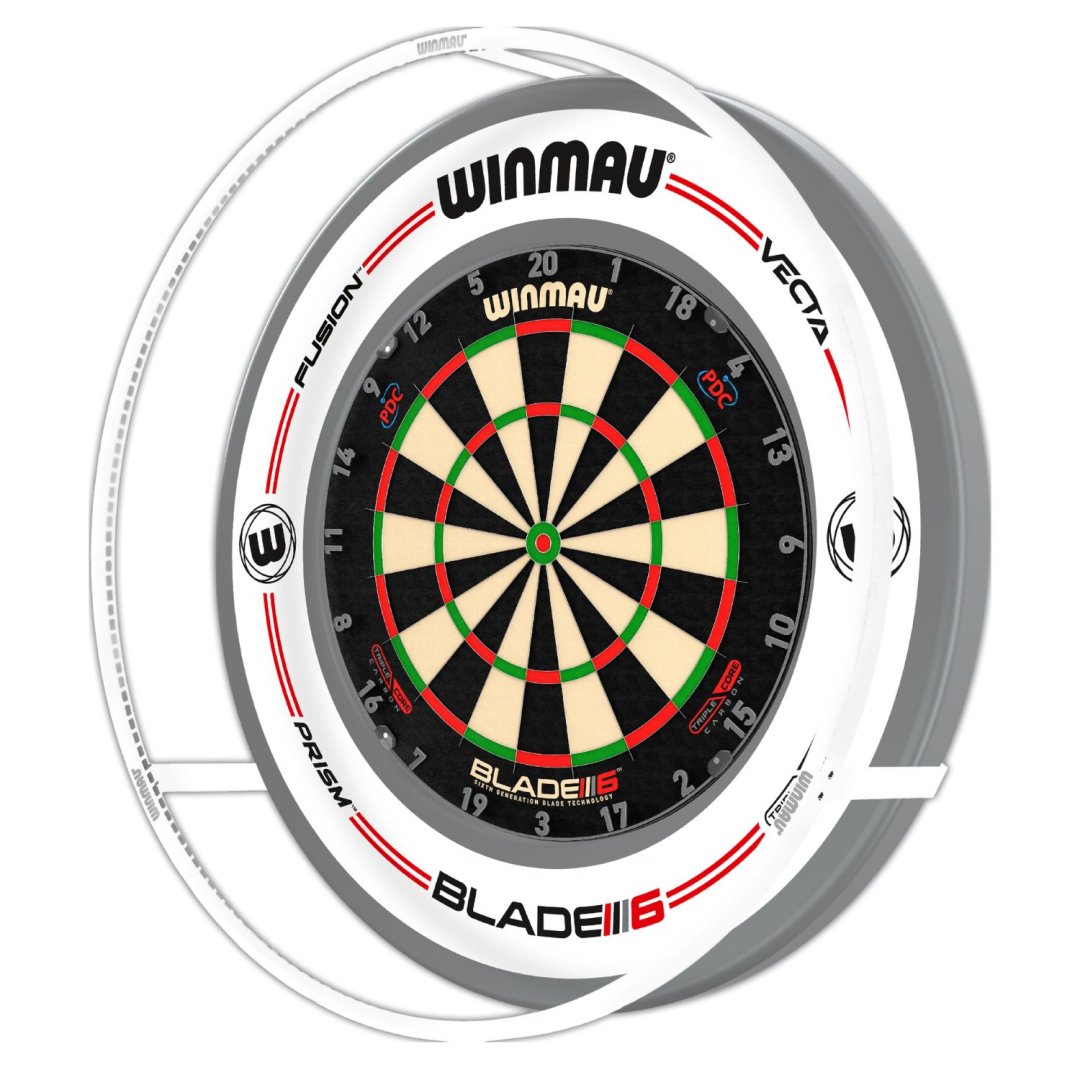 Winmau Plasma Ice Dartboard Surround Light & Pro-Line Original Surround Bundle - osvetlenie sisalového terča so surroundom