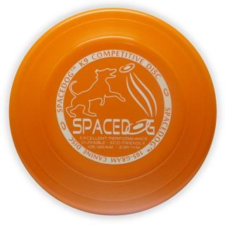 SPACE DOG 235 ORANGE frisbee disk pre psov