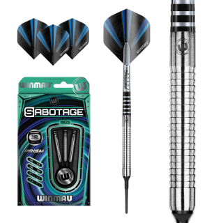 Set šípky Winmau SABOTAGE 90% 18g soft