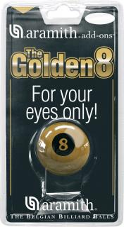 Zlatá 8 biliardová guľa - ARAMITH 57,2mm