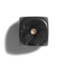 Philos perleťová hracia kocka 12mm čierna