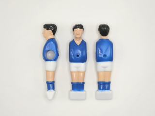 Sportino figúrka modrý hráč pre detský stolný futbal tyč 13mm
