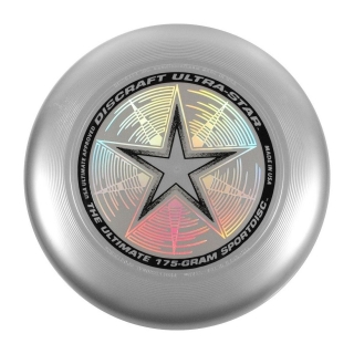 Discraft Ultra Star frisbee disk strieborný 175g