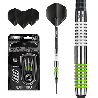 Set šípky Winmau TON MACHINE 80% 18g soft