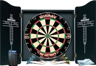 Winmau Pro kabinet a terč SFB set + 6ks šípky