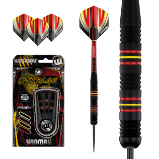 Set šípky Winmau OUTRAGE 21g steel Brass