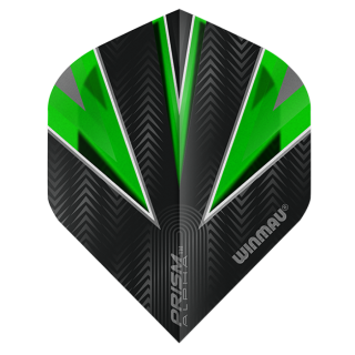 Letky na šípky Winmau Prism ALPHA zelené/čierne 3 ks
