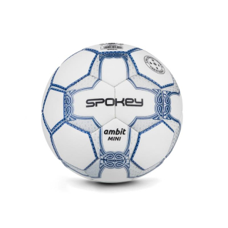 Spokey AMBIT MINI Futbalová lopta, vel. 2, bielo-strieborná