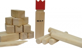 Záhradná hra Kubb Original Red King