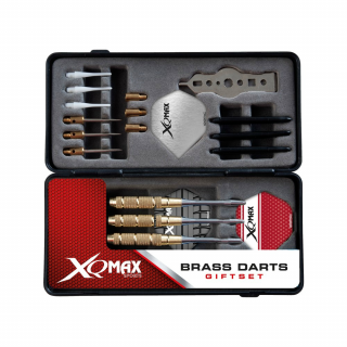 Šípky soft s meniteľným steel hrotom a príslušenstvom XQ MAX Darts Giftset