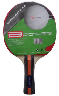 Pingpongová raketa na stolný tenis BROTHER 5 hviezdičiek