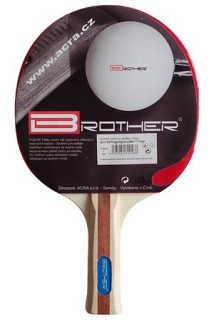 Pingpongová raketa na stolný tenis BROTHER 3 hviezdičiek