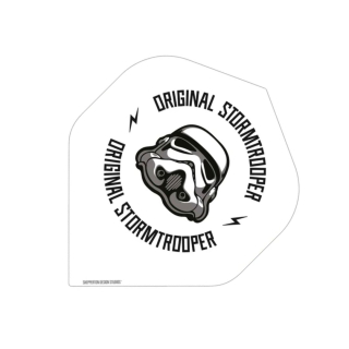 Letky na šípky Mission Original StormTrooper - Official Licensed - logo on white