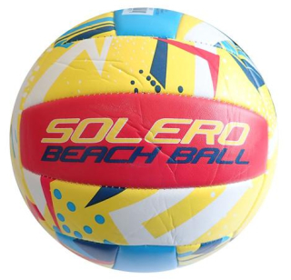 Lopta na plážový volejbalová SOLERO žltá