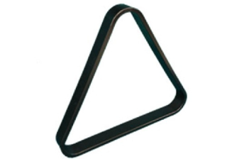 Trojuholník plastový čierny 38mm